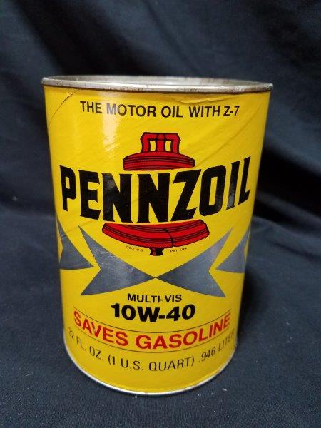 Pennzoil One Quart Empty Composite Can