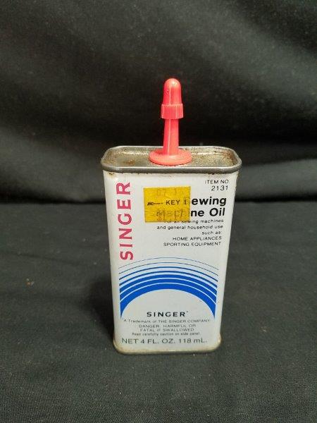 Singer Sewing Machine Oil Pricer Oiler Can – Top Down Automobilia