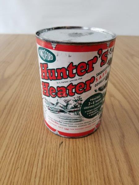 Kingsford Hunter's Heater Quart Metal Cans